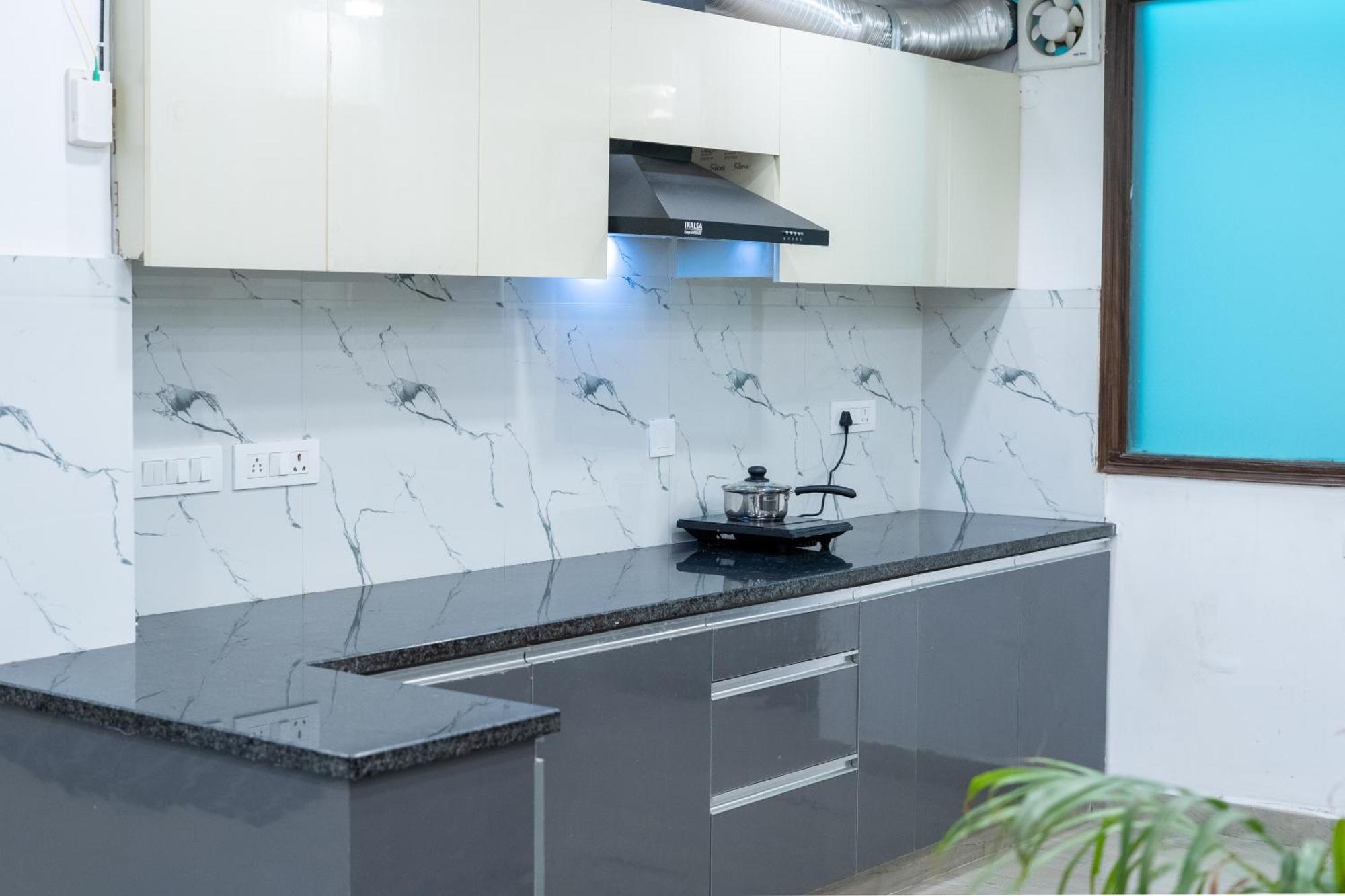 Flxho Uno - Serviced Apartment & Rooms - Golf Course Road Gurgaon Luaran gambar